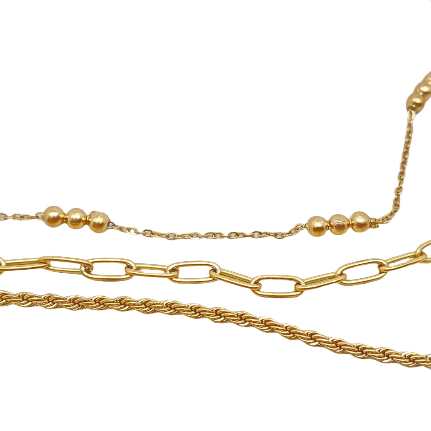 Multi Chain Dainty Necklace