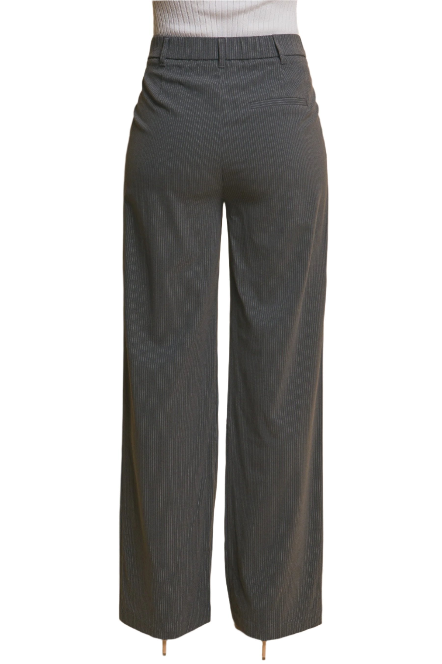 Quinn Pinstripe Trousers
