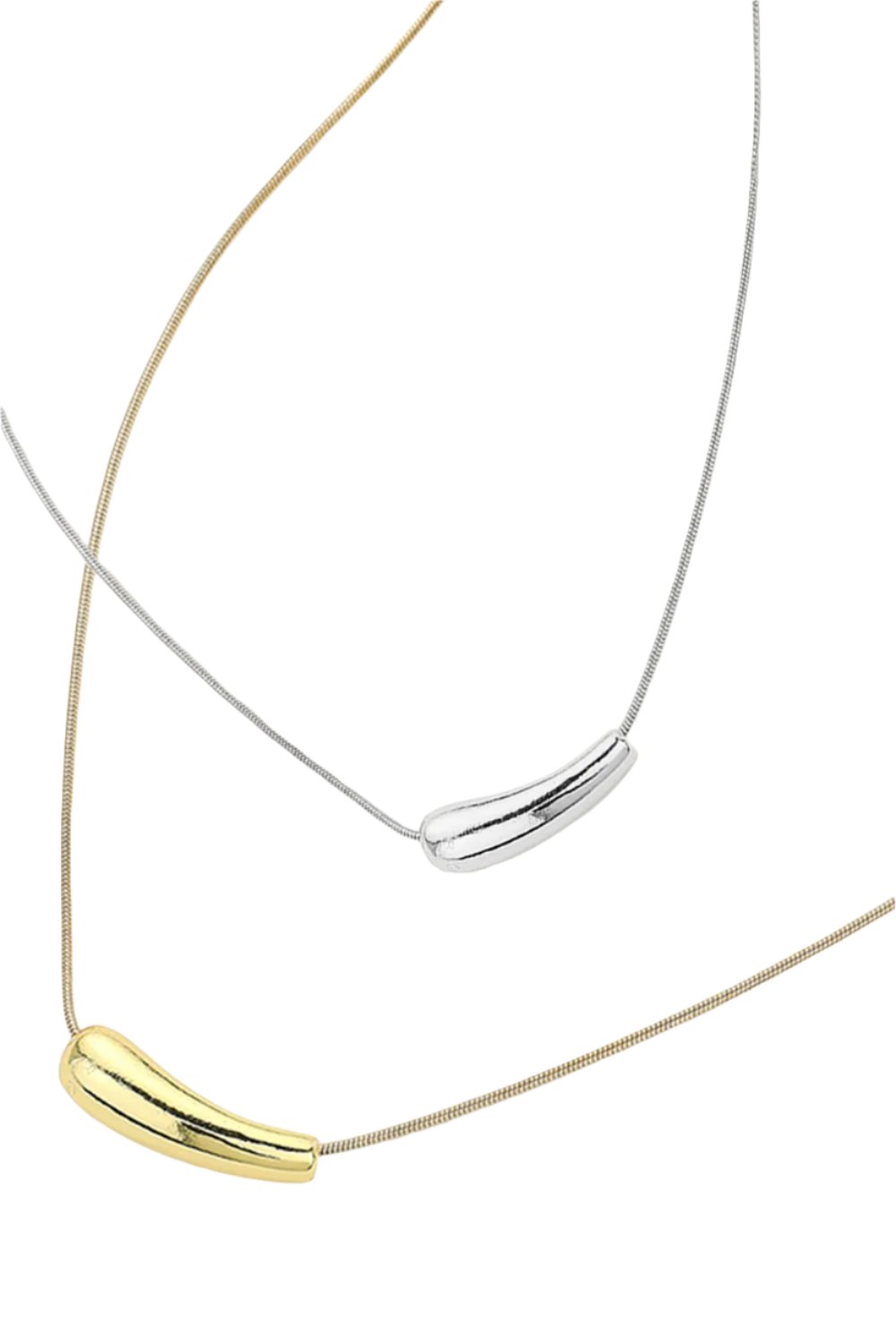 Teardrop Pendant Necklace