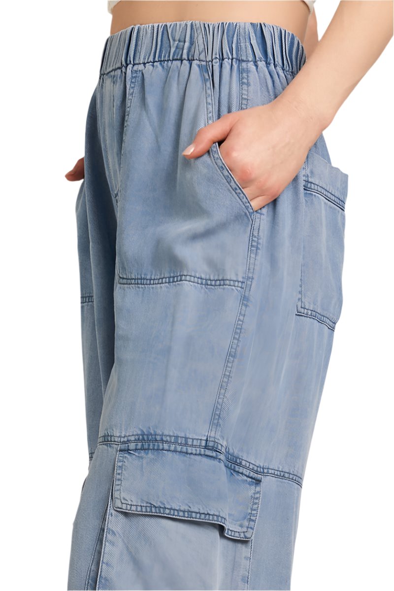 Nadia Tencel Cargo Pants
