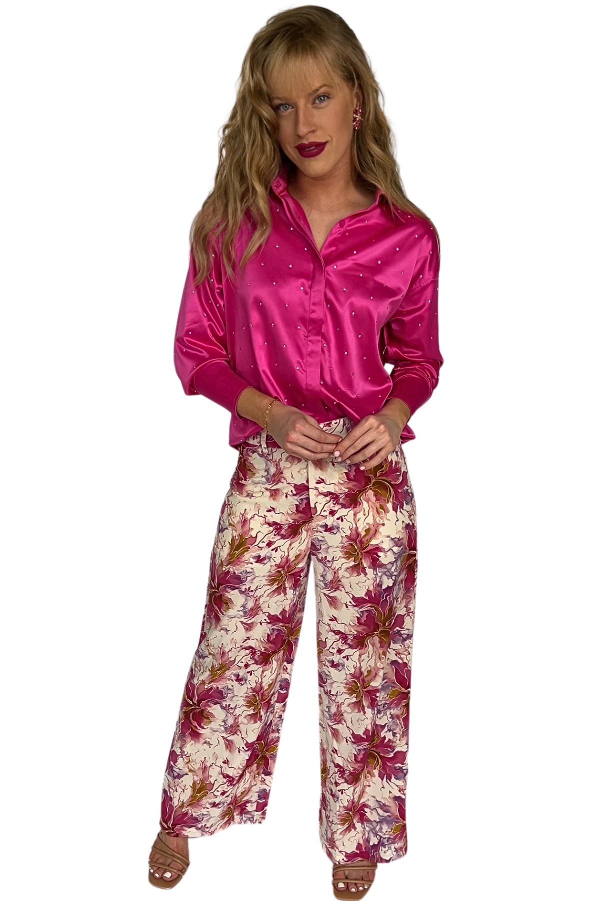Florence Woven Wide Leg Pants