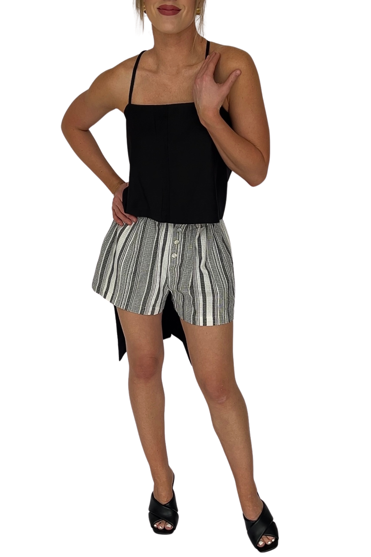 Ashton Striped Shorts