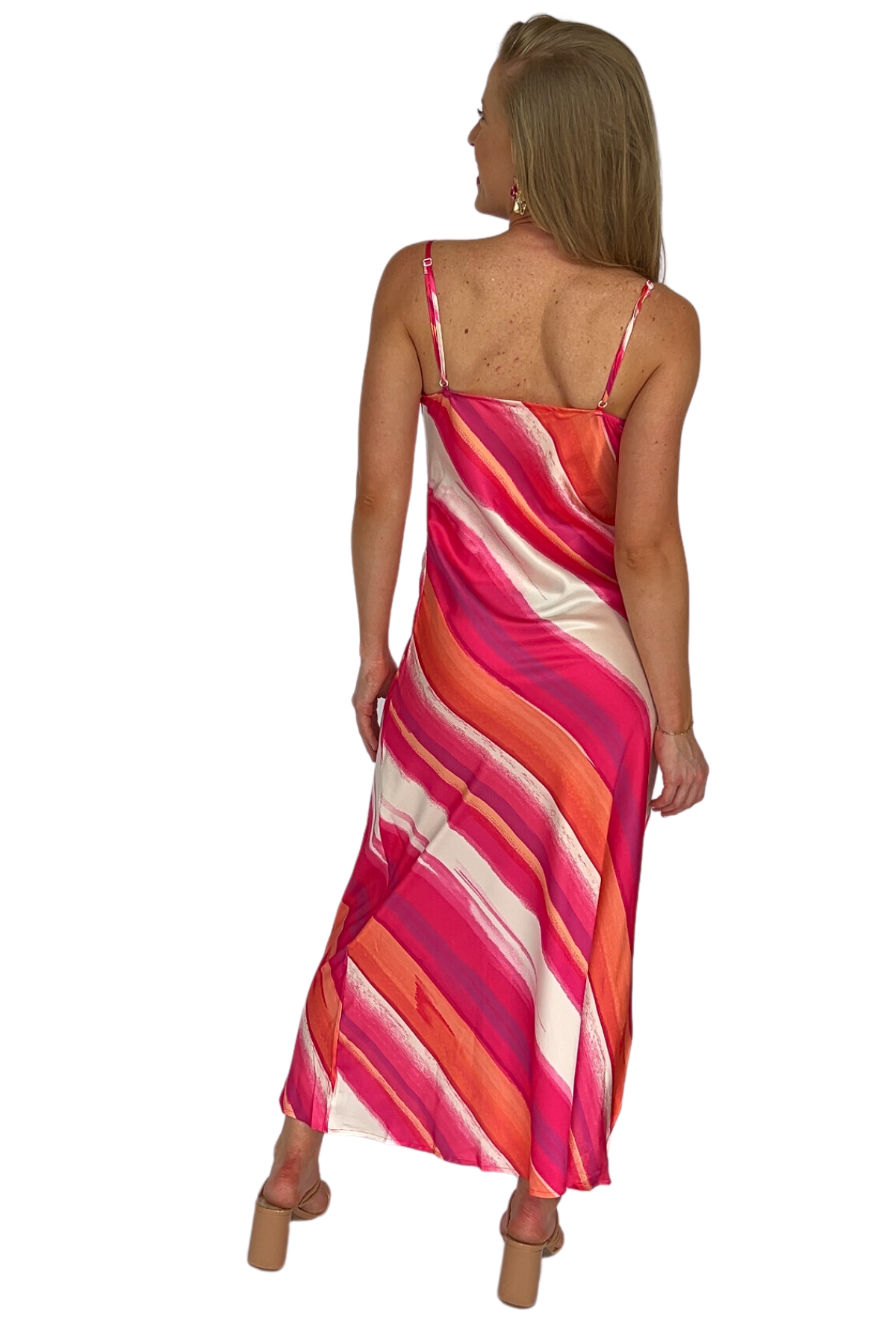 Freya Printed Woven Midi Cami Dress