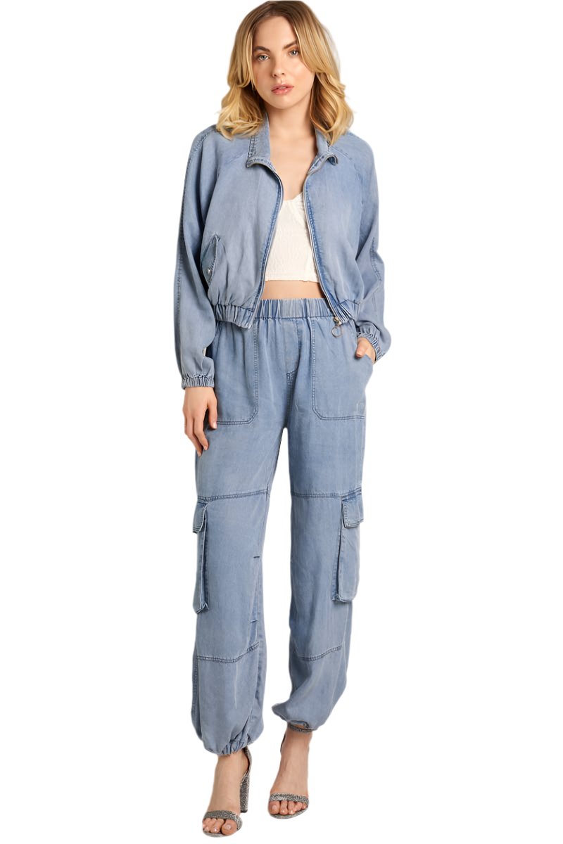 Nadia Tencel Cargo Pants