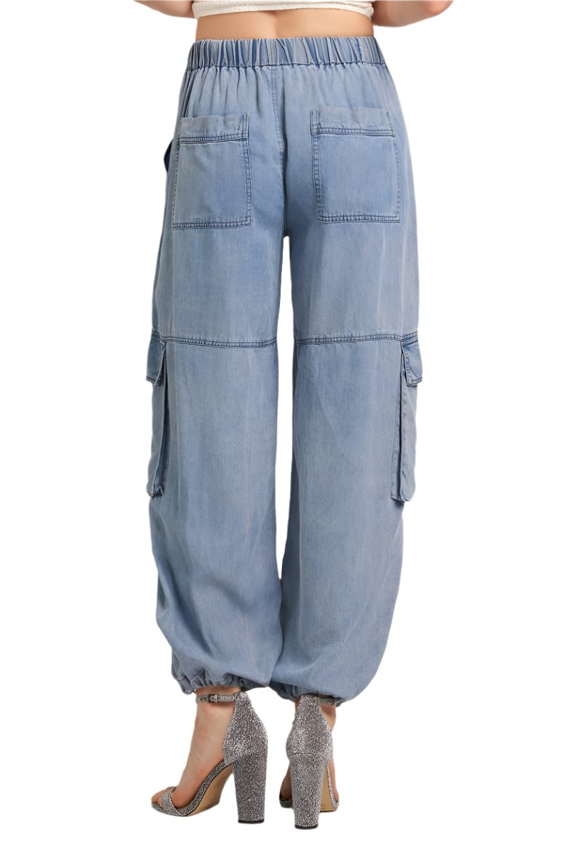 Nadia Tencel Cargo Pants