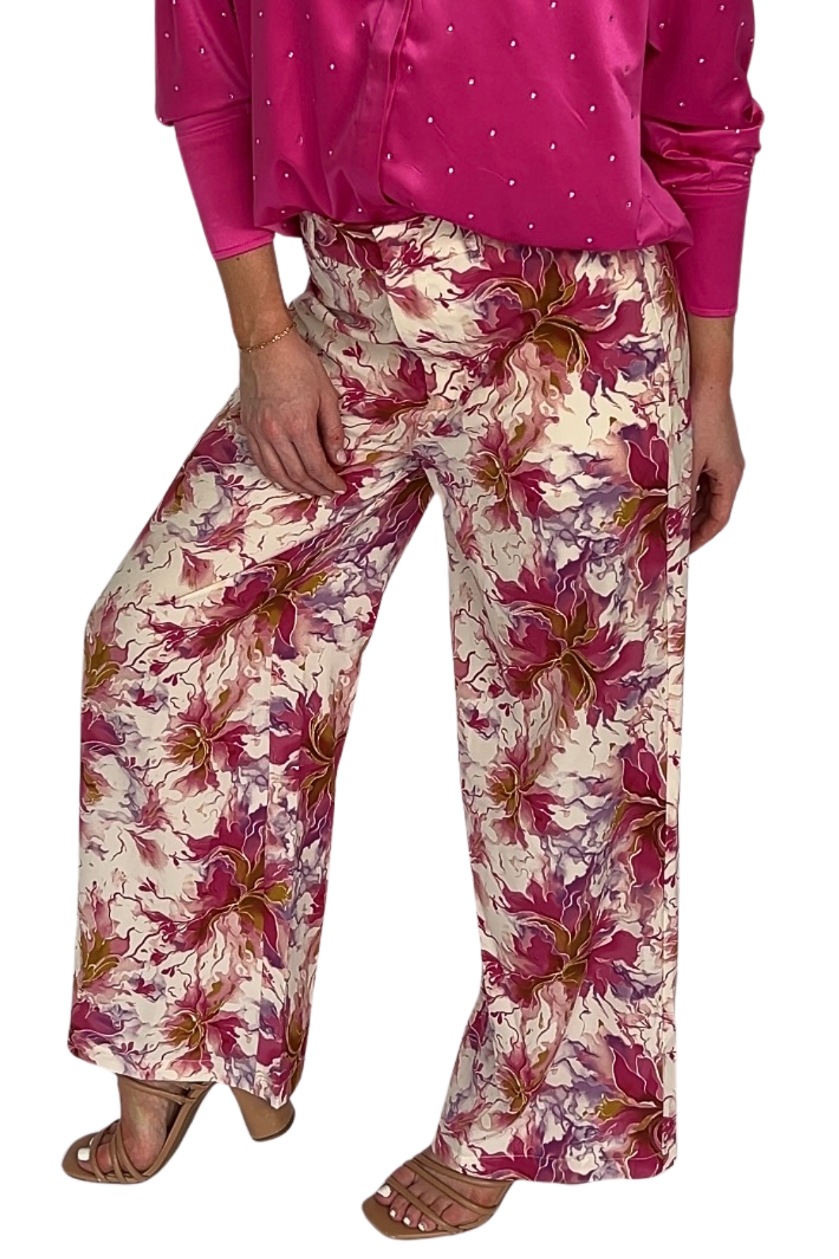 Florence Woven Wide Leg Pants