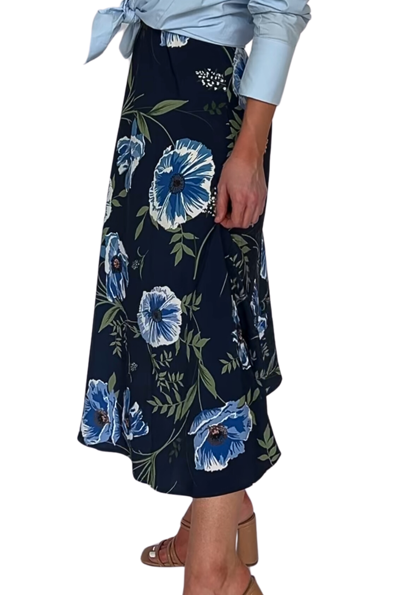 Fiora Printed A Line Skirt