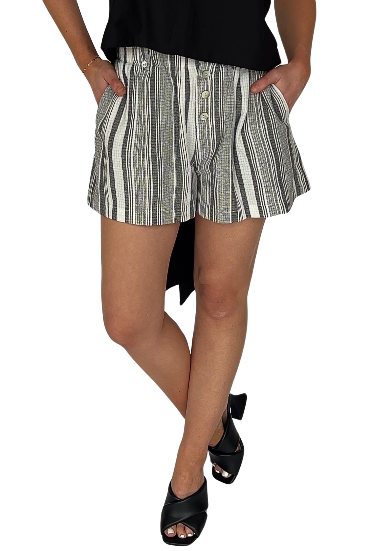 Ashton Striped Shorts