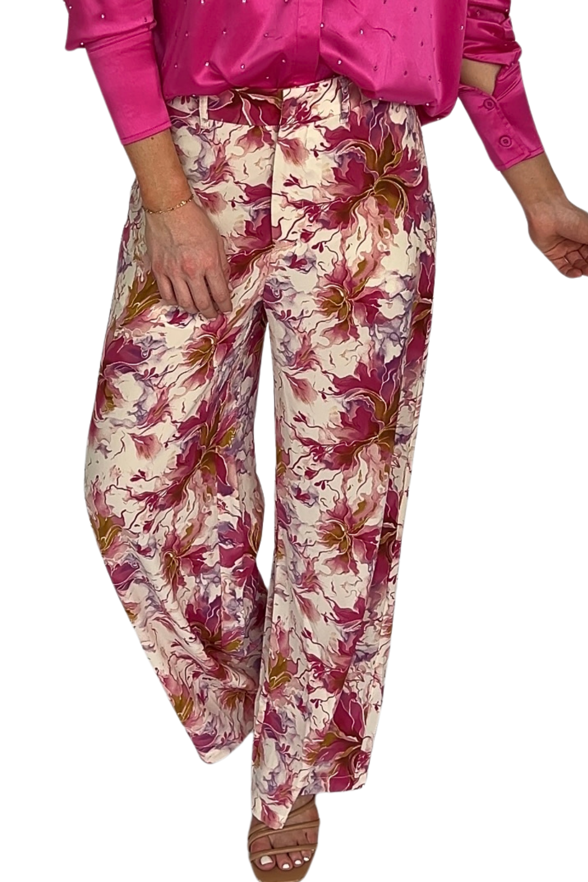 Florence Woven Wide Leg Pants