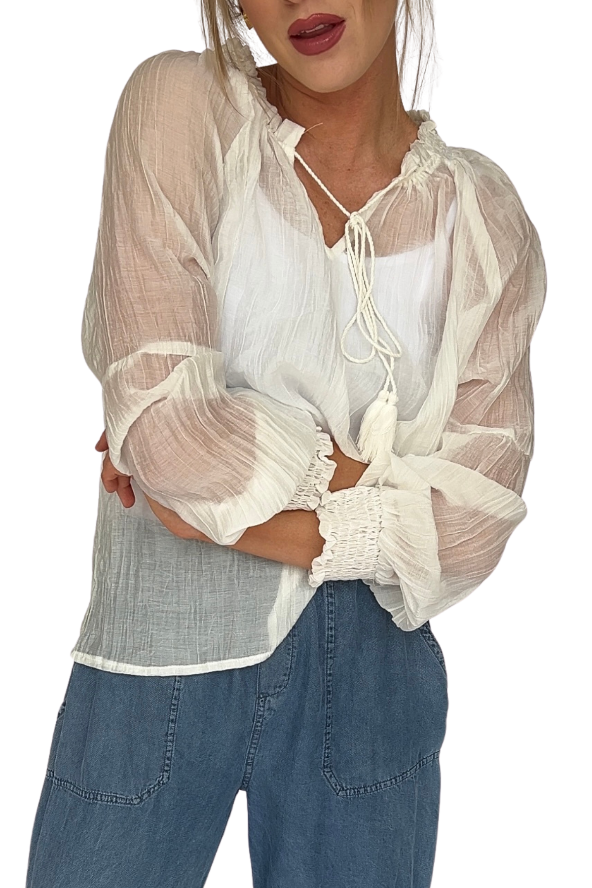 Stassi Lightweight Long Sleeve Top