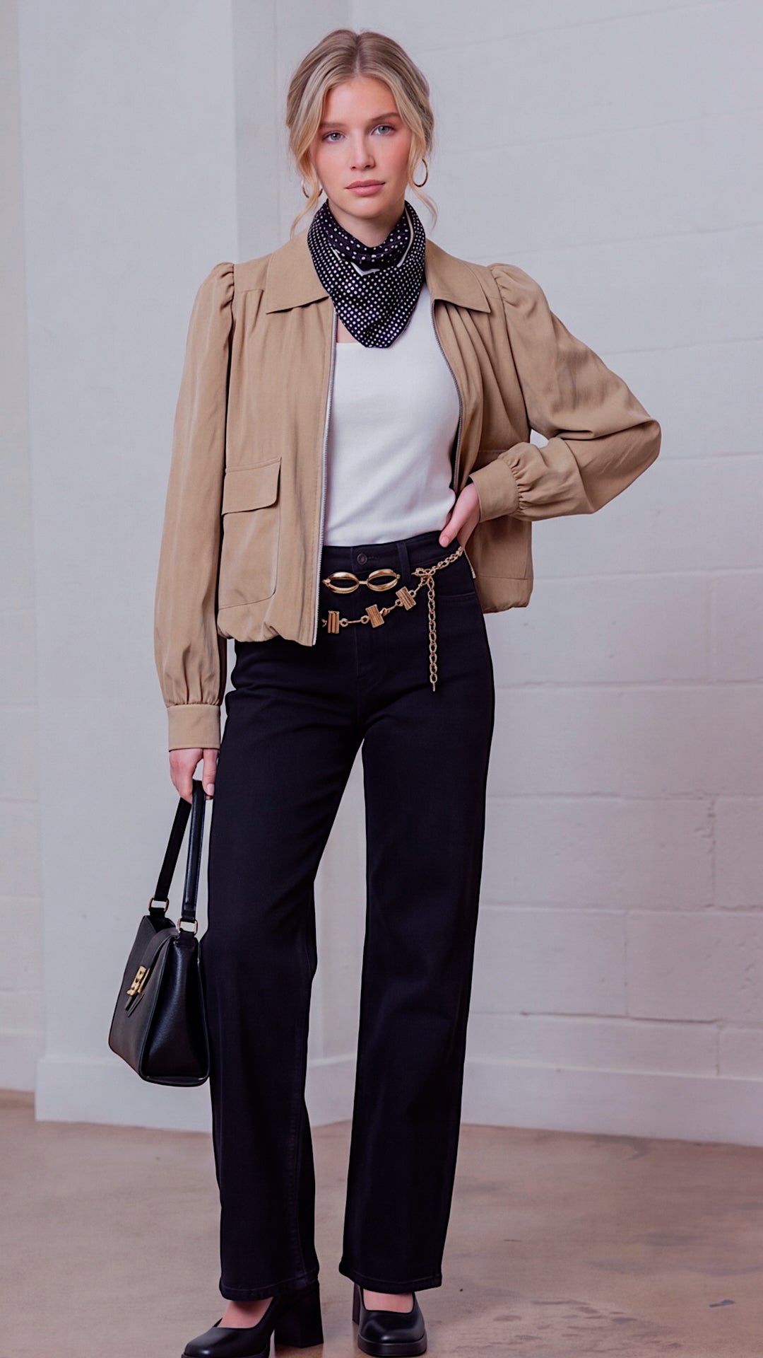 Merritt Cropped Utility Jacket
