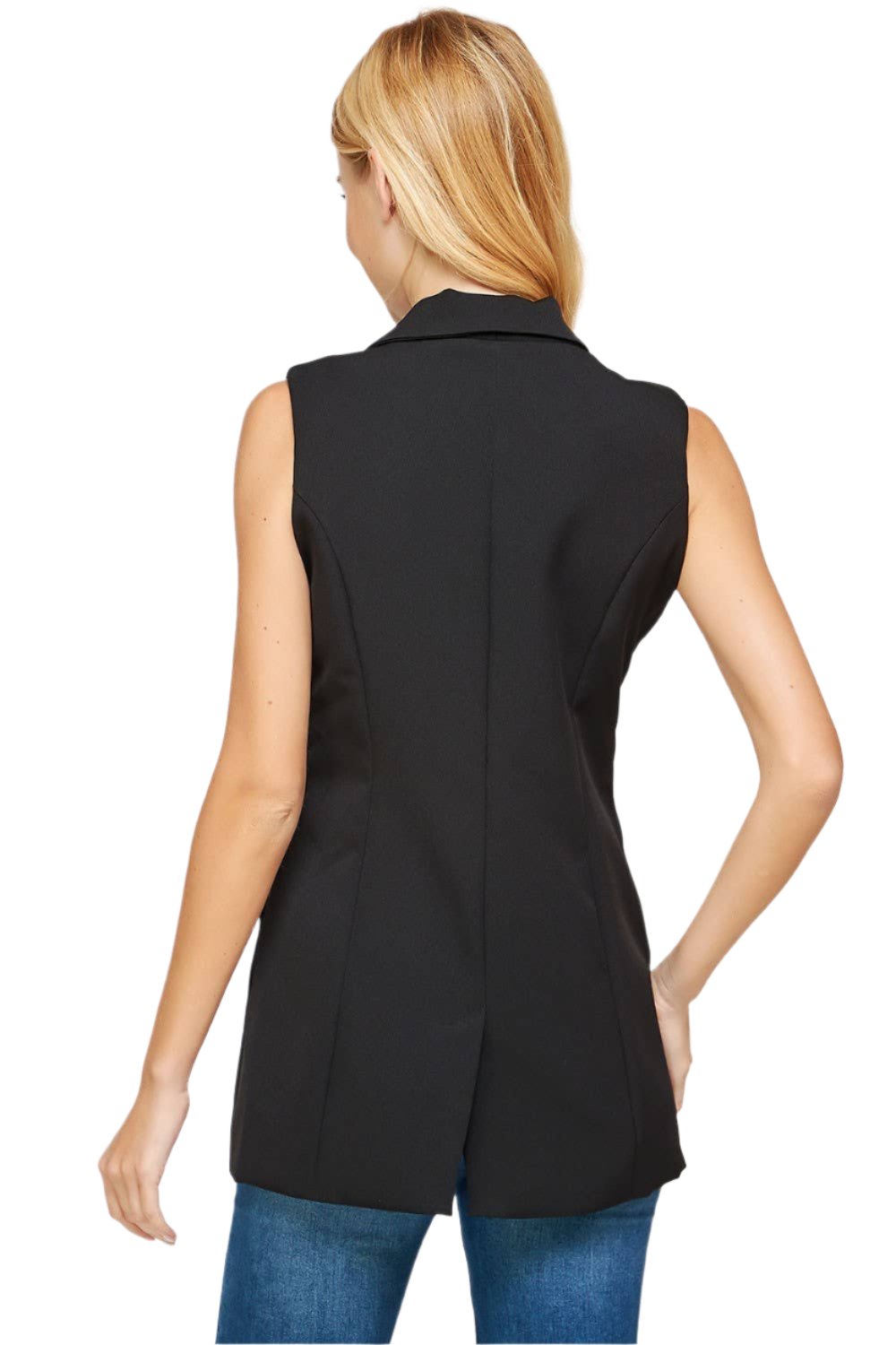Maggy One Button Tailored Vest