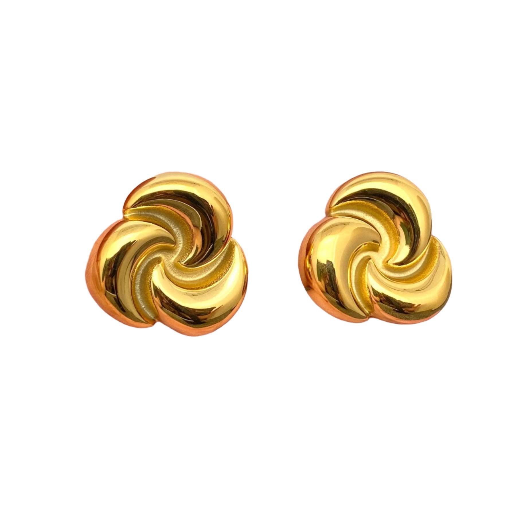 Rotating Crescent Moon Earrings