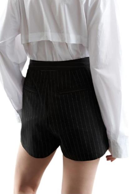 Lisette Striped Woven Skort