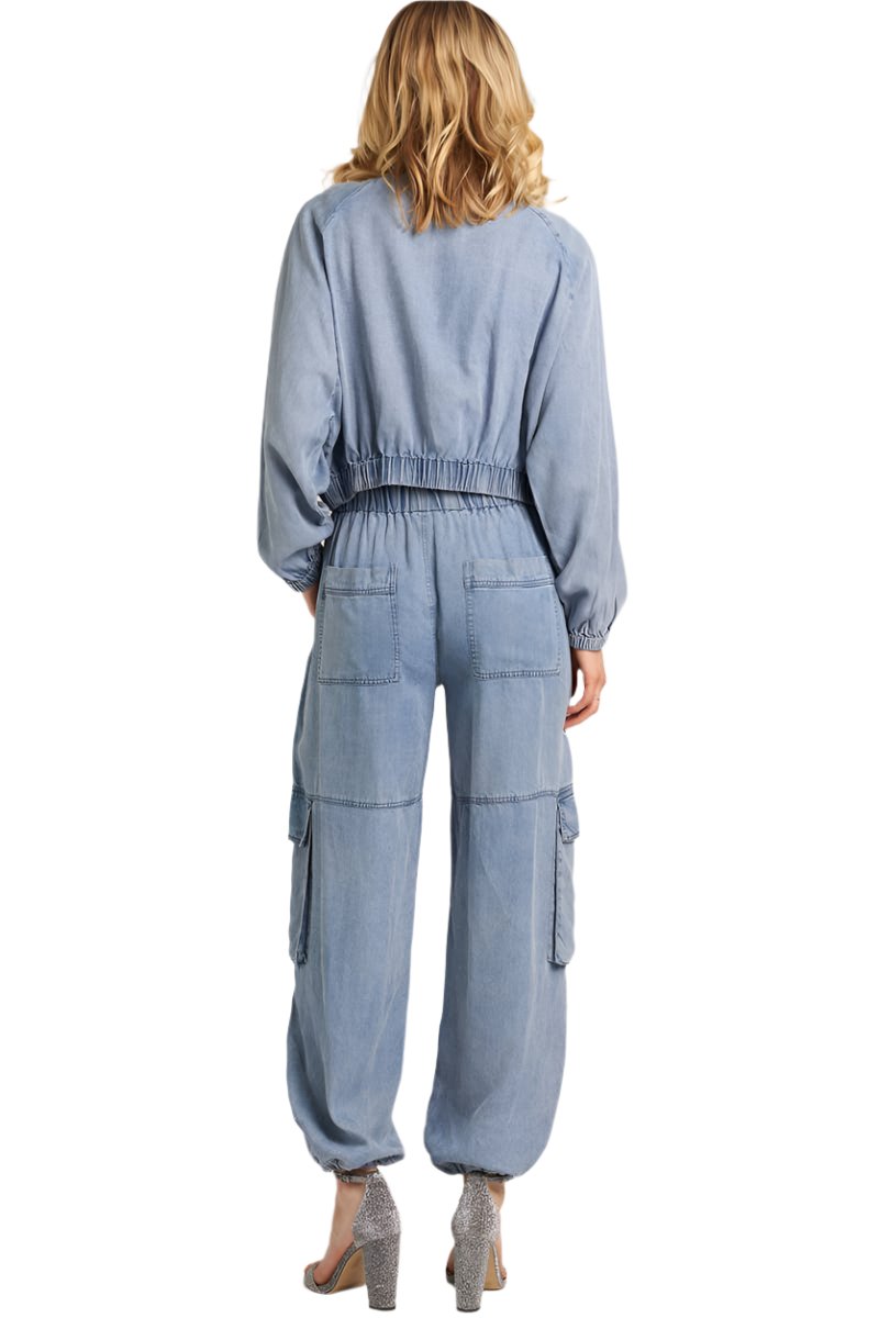 Nadia Tencel Cargo Pants