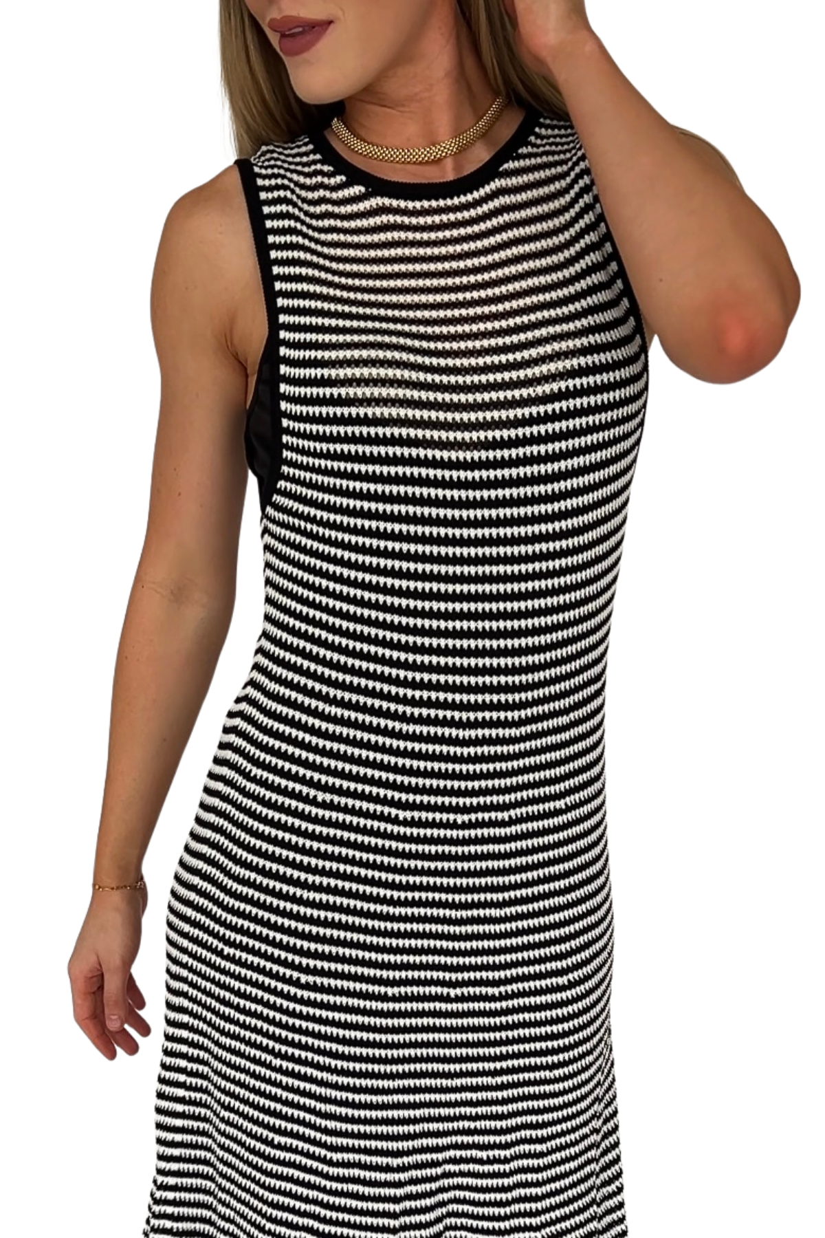 Bianca Striped Maxi Dress