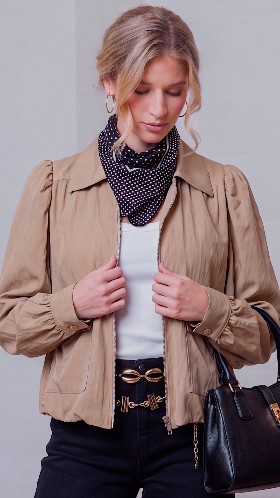 Merritt Cropped Utility Jacket