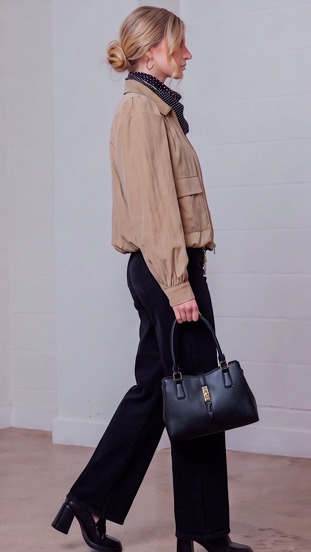 Merritt Cropped Utility Jacket